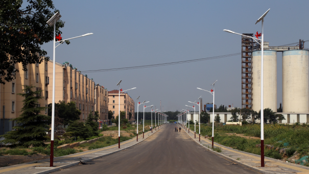 太陽能LED路燈被廣泛應用
