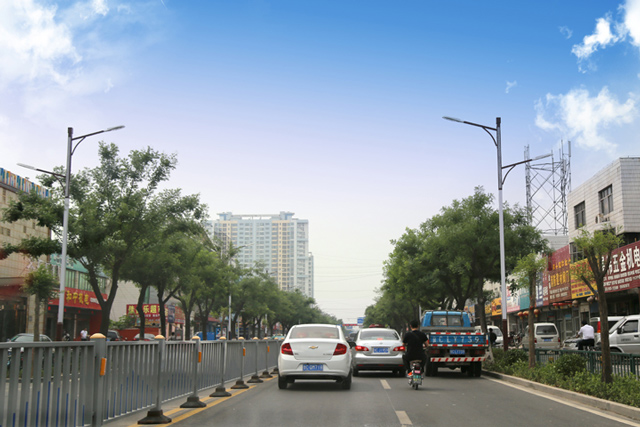 淄博市臨淄區(qū)大順路、管仲路市電led路燈改造項目
